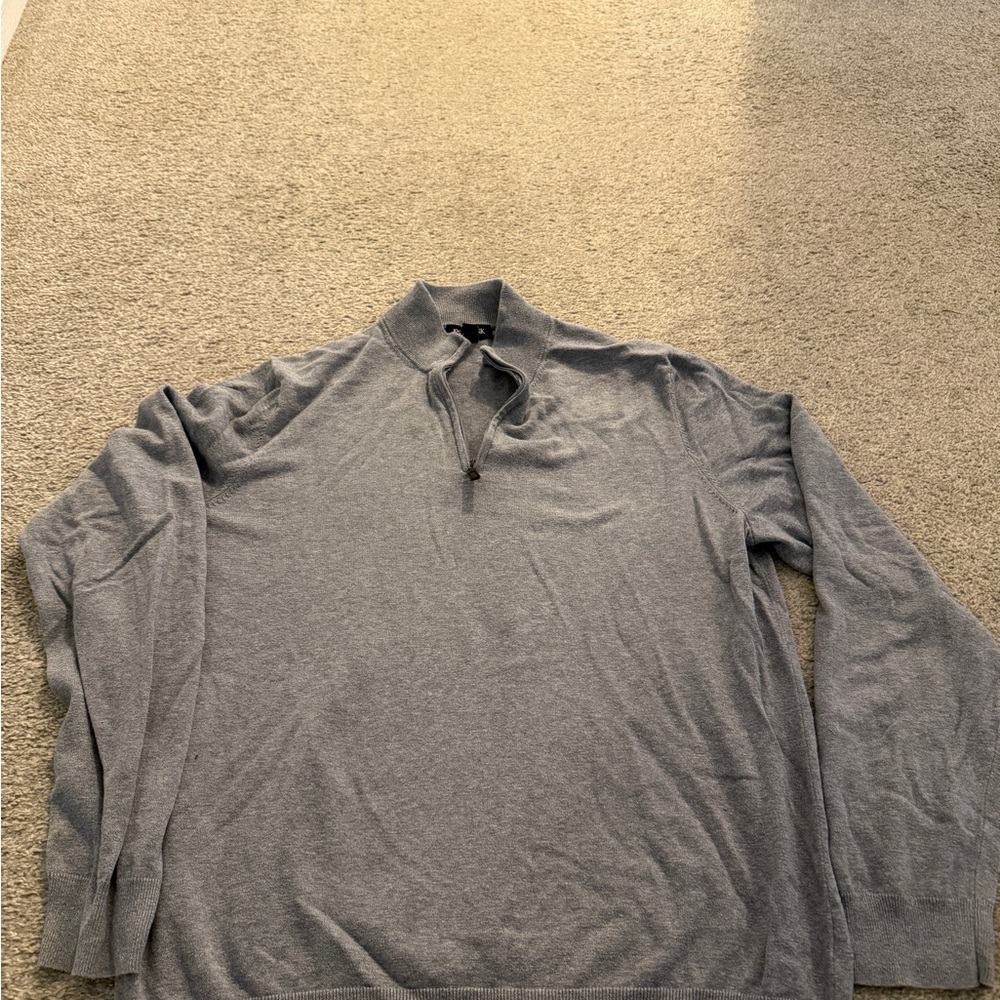 Jos. A. Bank Light Gray Knit Sweater